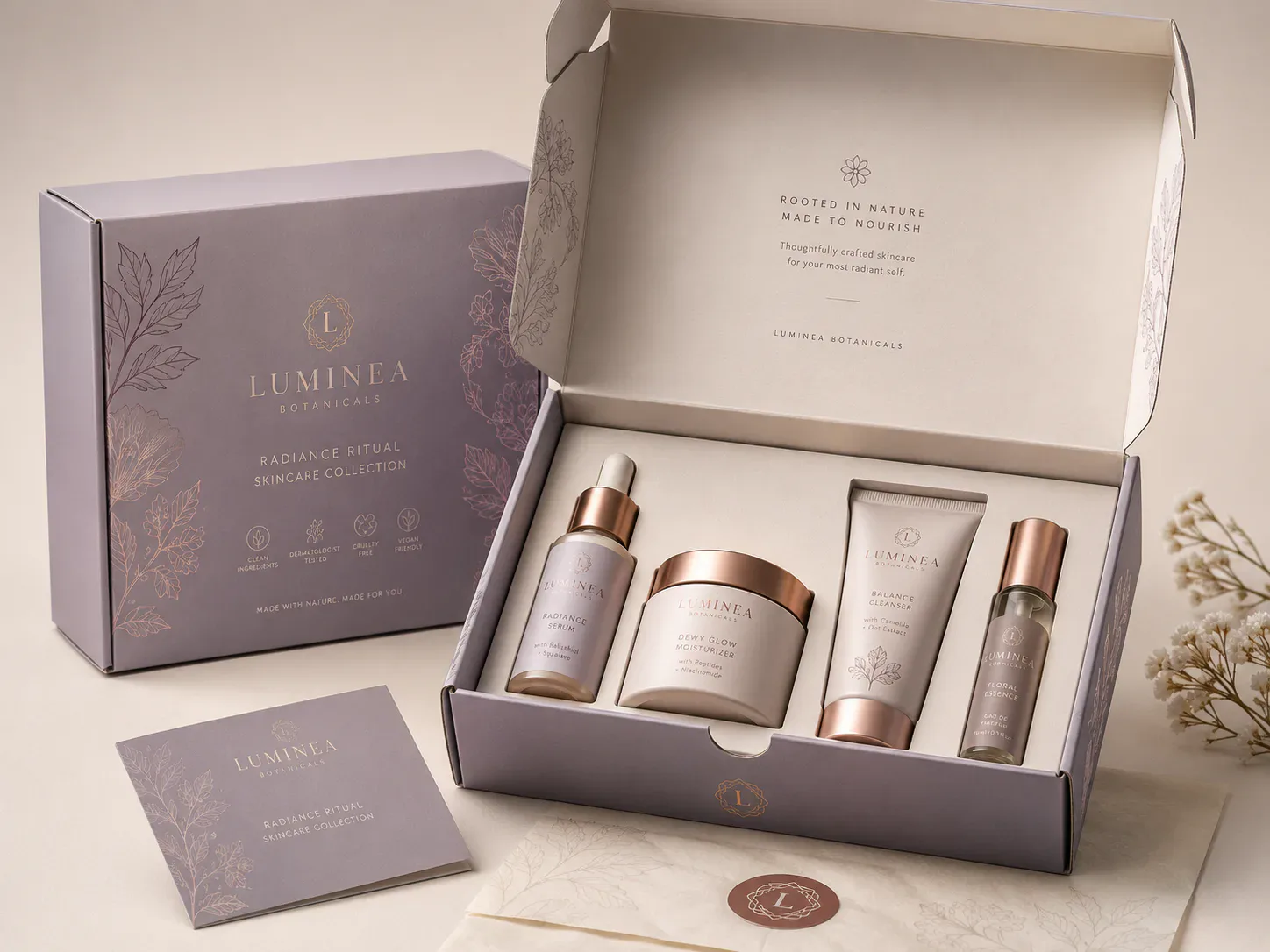 Beauty launch mailer boxes